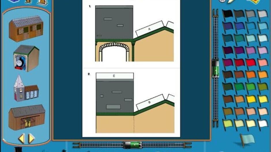 Thomas and the Magic Railroad Print Studio screenshot