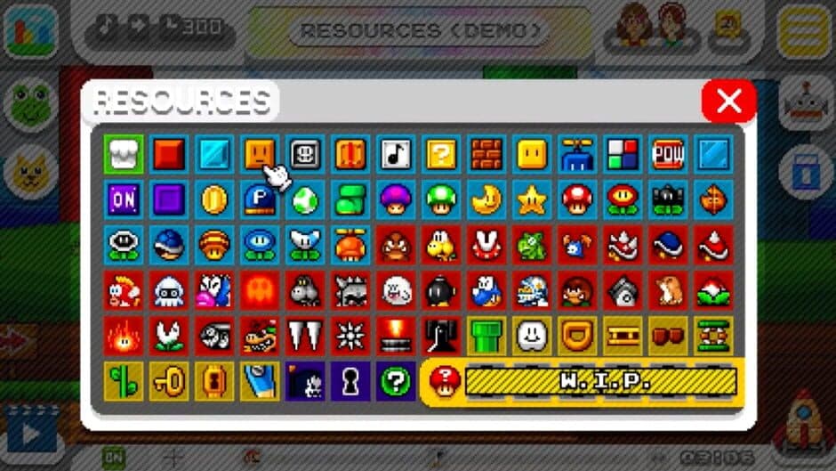 Super Mario UniMaker screenshot