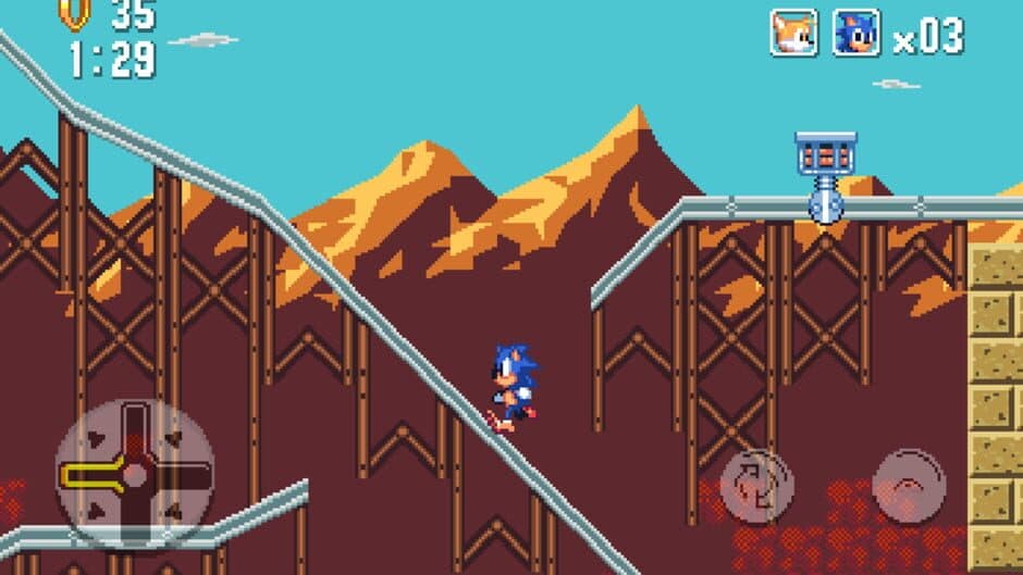 Sonic SMS Remake screenshot
