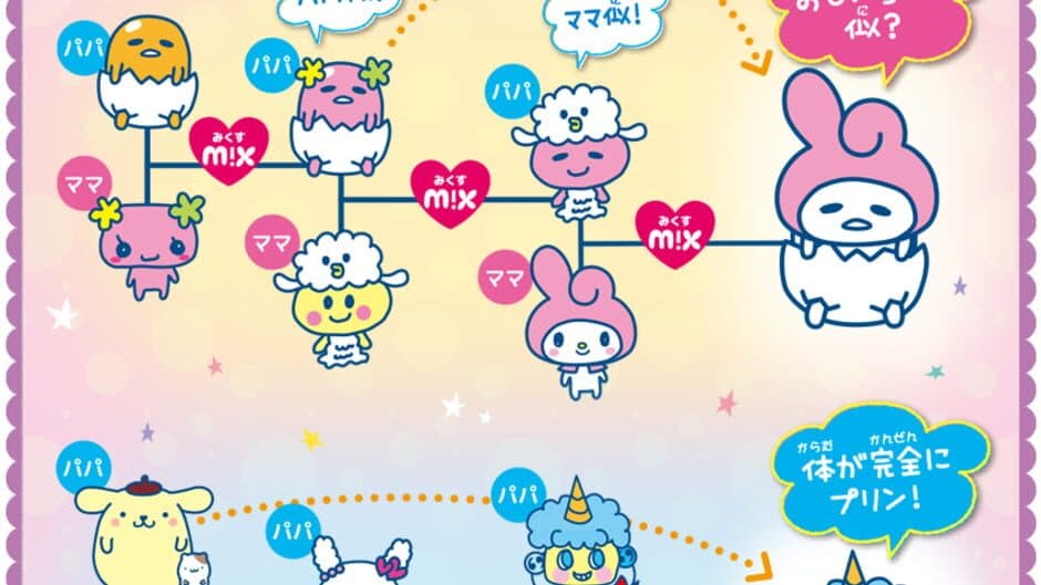 Tamagotchi mix: Sanrio mix ver. screenshot