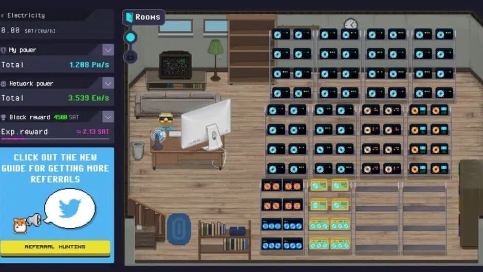 Rollercoin screenshot