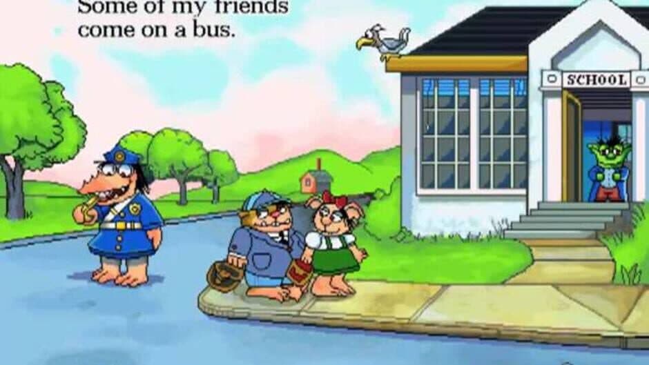 Living Books: Little Monster at School screenshot