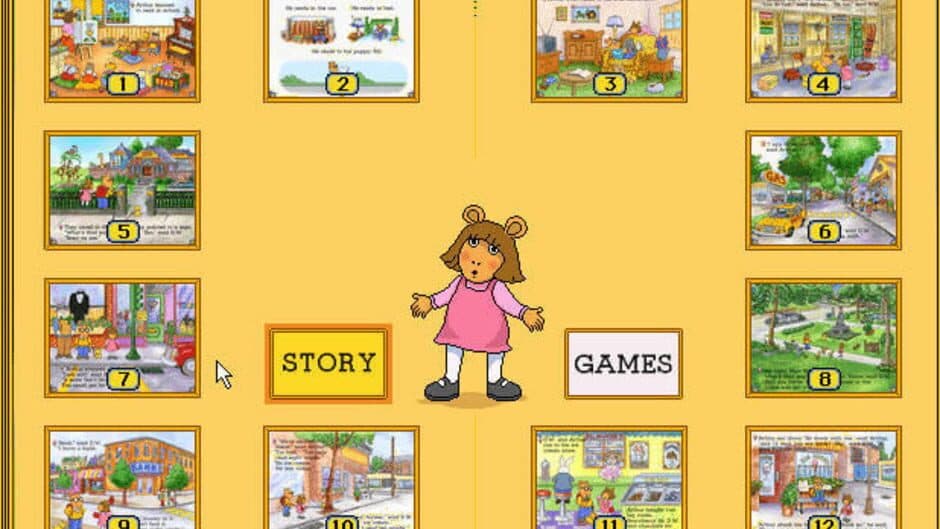 Living Books: Arthur's Reading Race screenshot