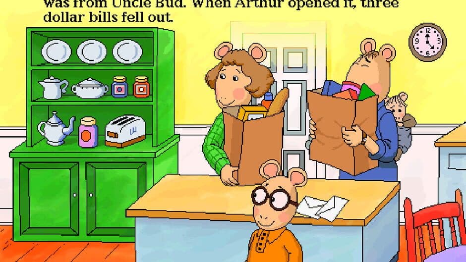 Living Books: Arthur's Birthday screenshot
