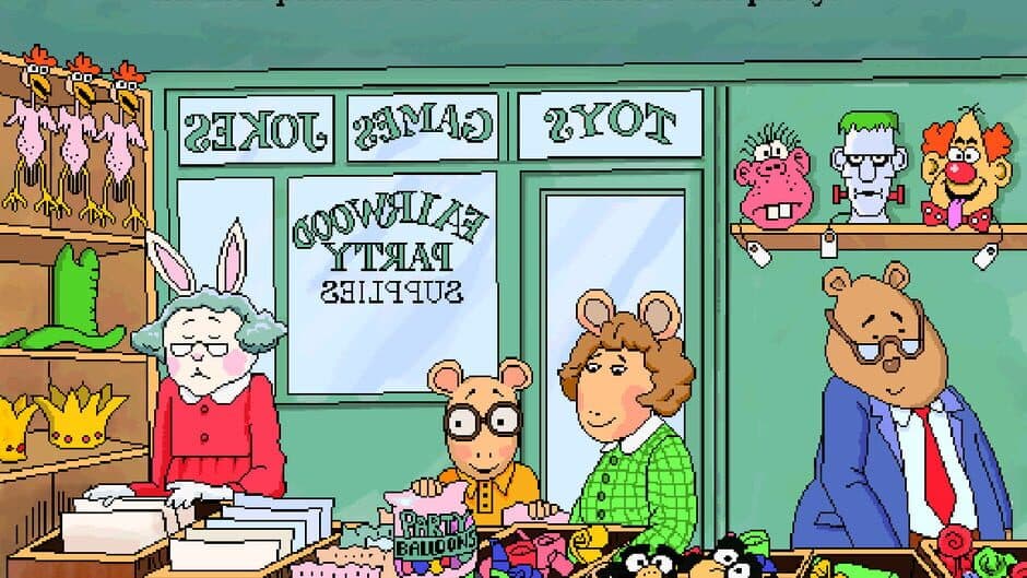 Living Books: Arthur's Birthday screenshot