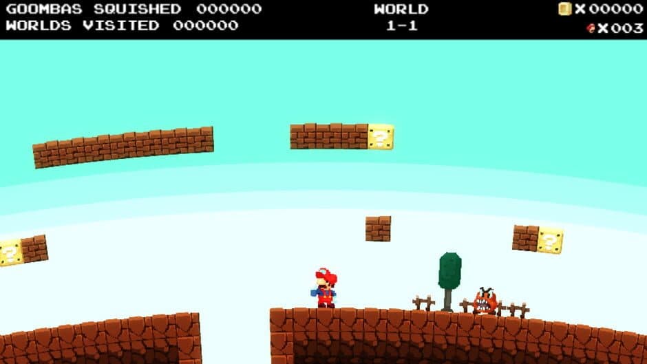 No Mario's Sky screenshot