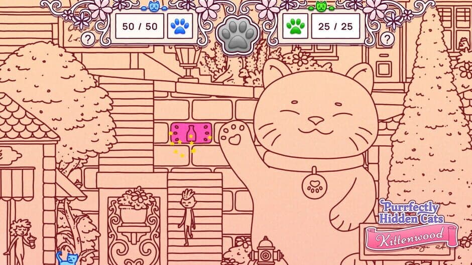 Purrfectly Hidden Cats: Kittenwood screenshot