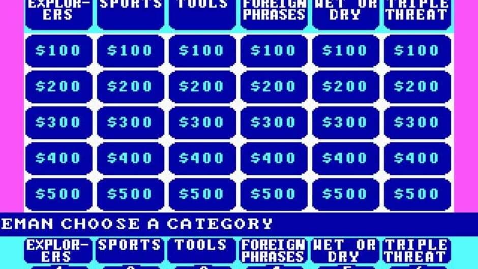 Jeopardy! screenshot