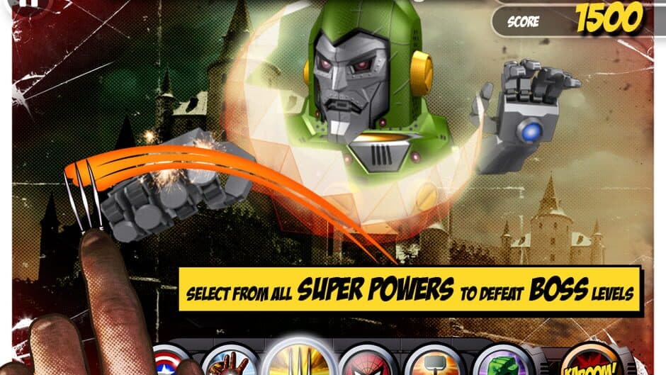 Marvel Kapow! screenshot