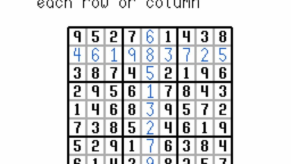 Sudoku 23 screenshot