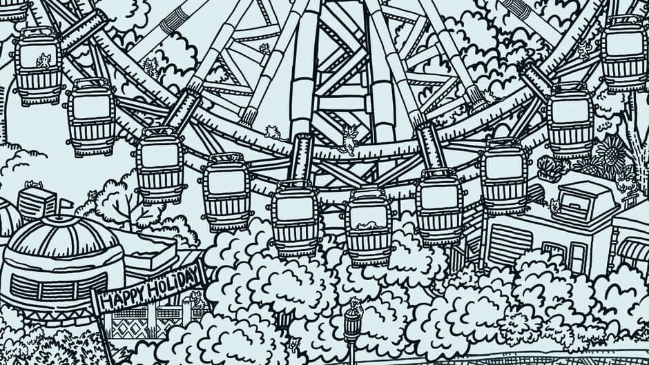 Hidden Cats In Amusement Park screenshot