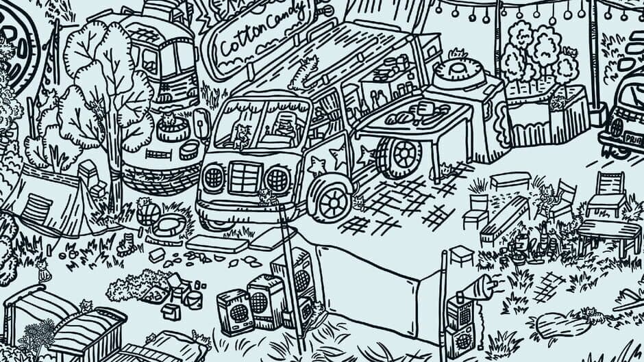 Hidden Cats In Amusement Park screenshot