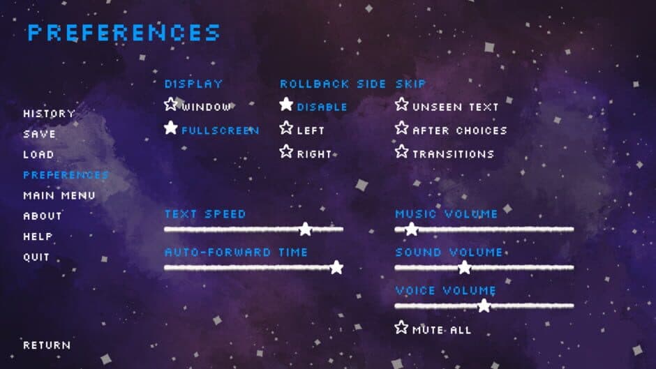 Flowers of Starlight screenshot