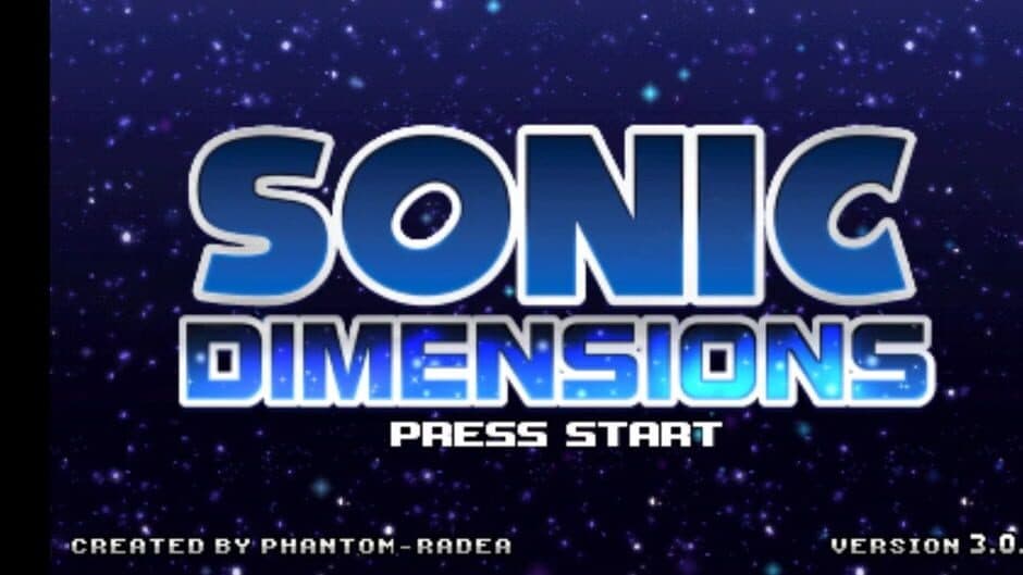 Sonic Dimensions screenshot