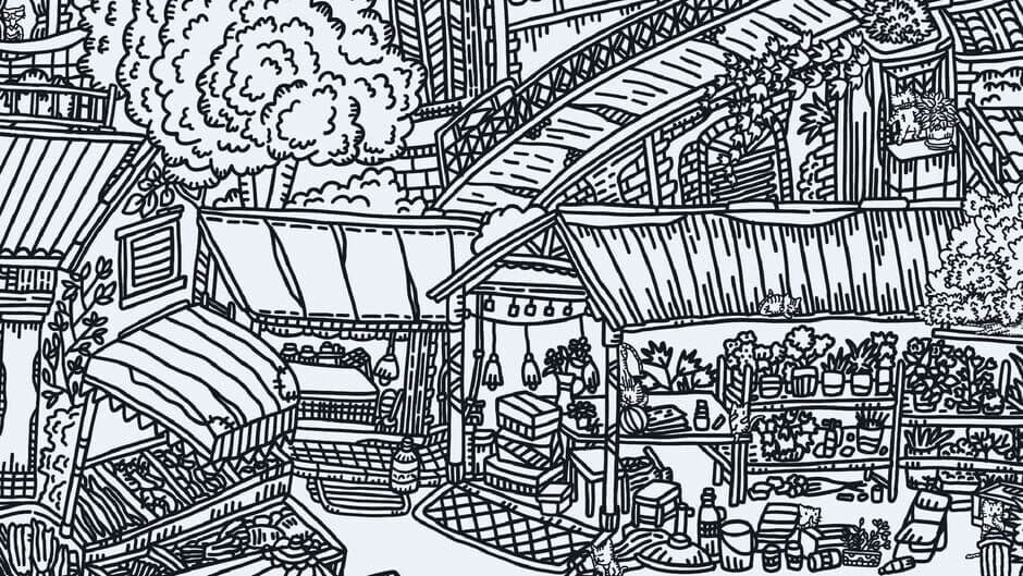 Hidden Cats In Street Market screenshot