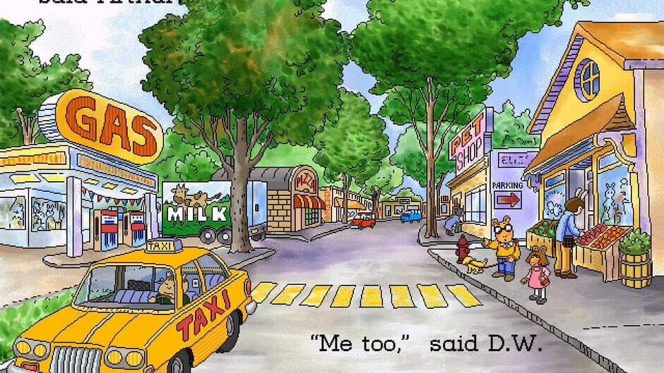 Arthur's Reading Race screenshot