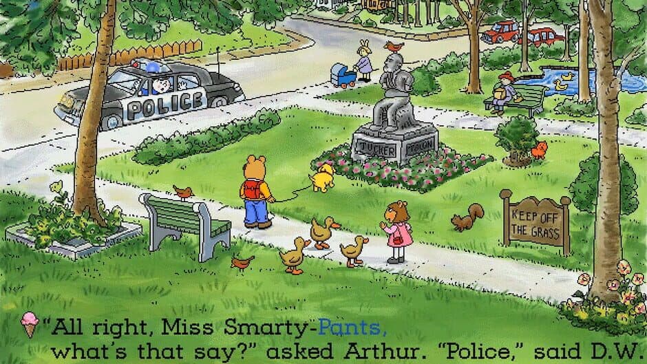 Arthur's Reading Race screenshot