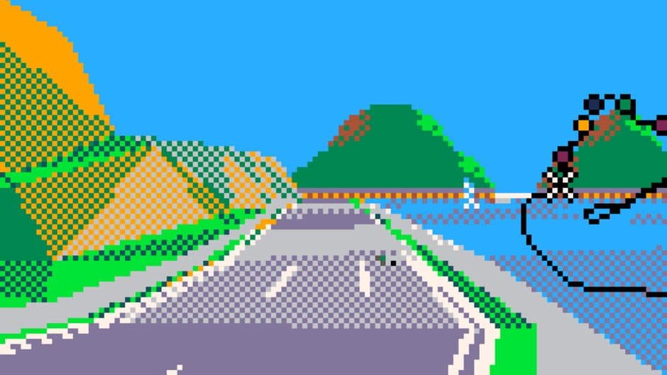 Virtua Racing Demake screenshot