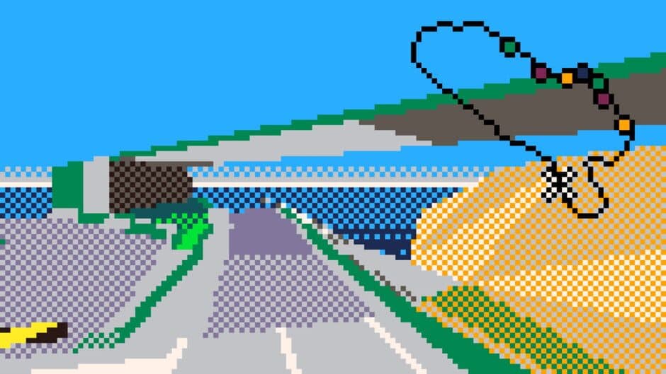 Virtua Racing Demake screenshot