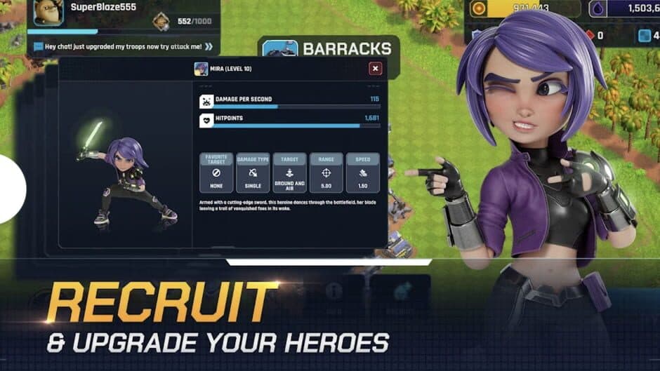 Heroes of Mavia screenshot