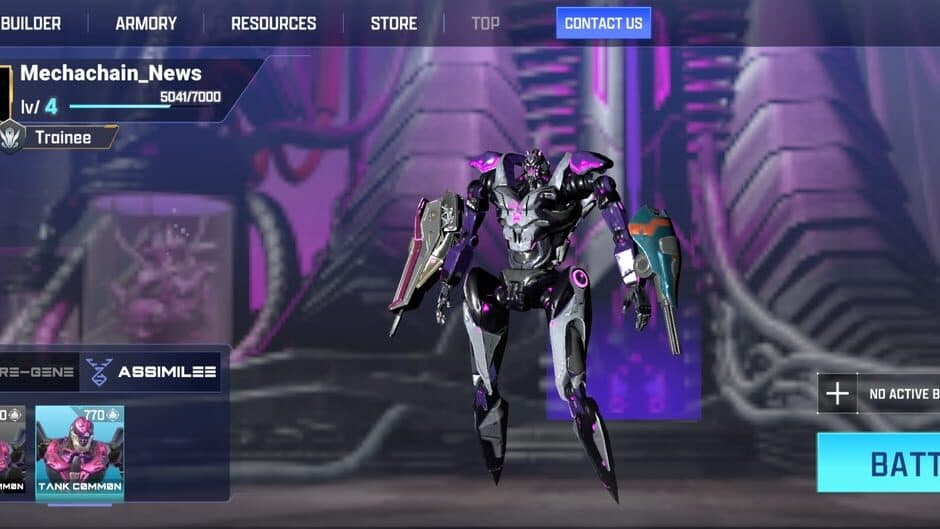 Mechachain screenshot