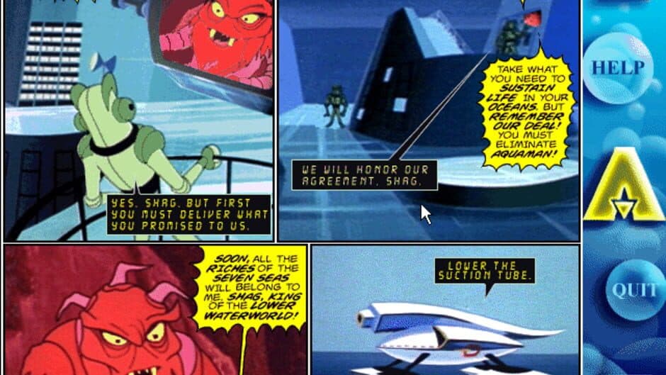 Aquaman: War of the Water Worlds screenshot