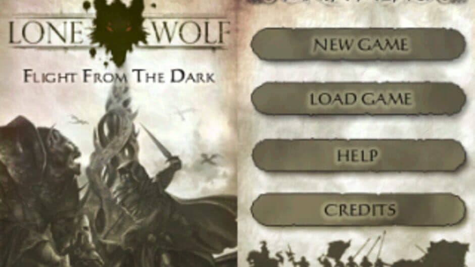 Lone Wolf DS I: Flight From The Dark screenshot