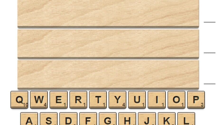 ScrabWordle screenshot