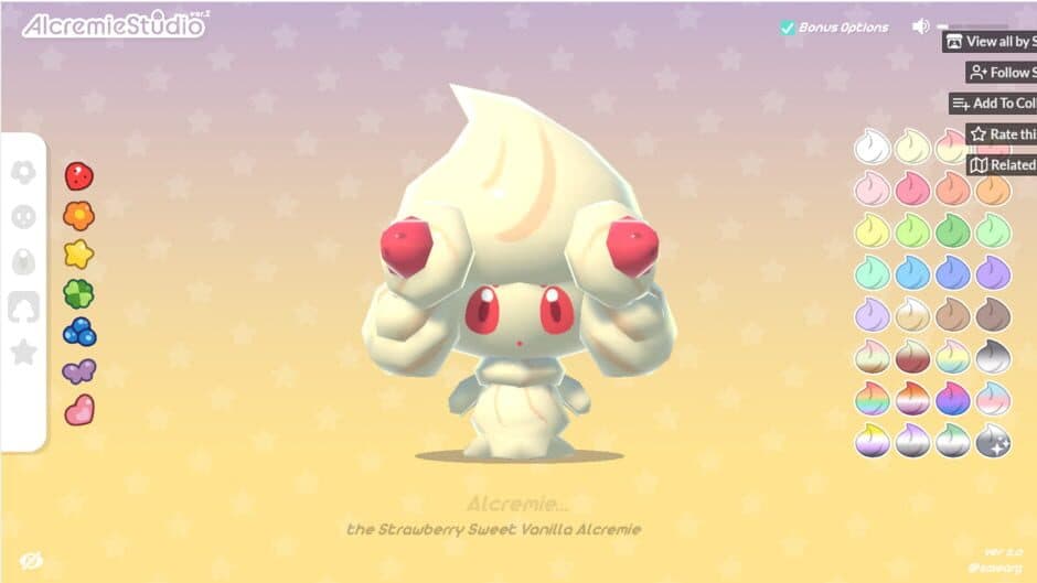 AlcremieStudio screenshot