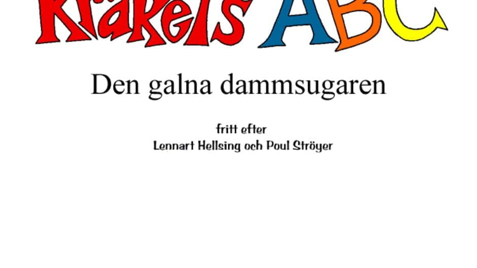 Krakels ABC: Den galna dammsugaren screenshot