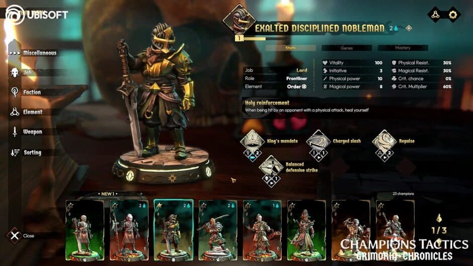 Champions Tactics: Grimoria Chronicles screenshot