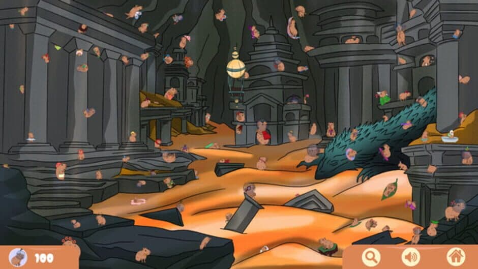 100 Hidden Capybaras screenshot