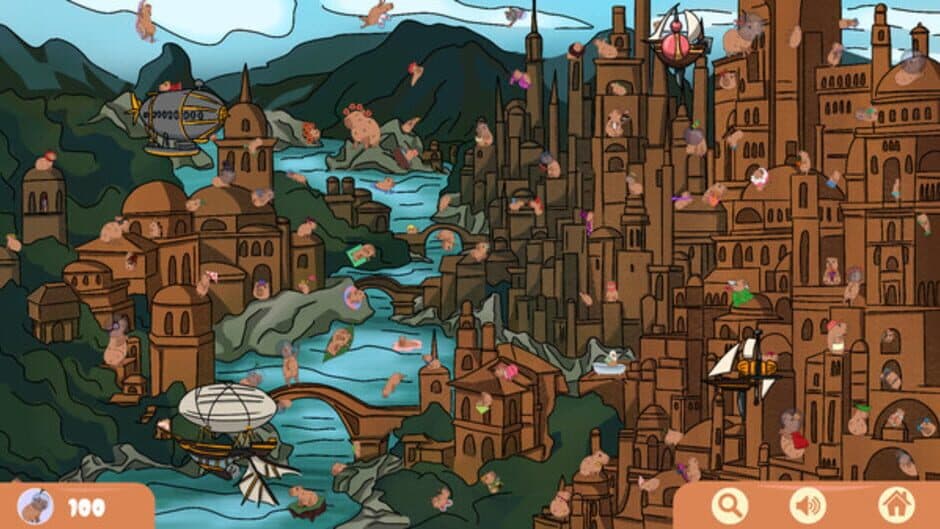 100 Hidden Capybaras screenshot