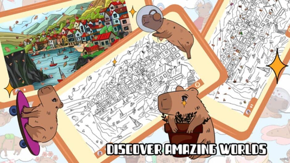 100 Hidden Capybaras screenshot