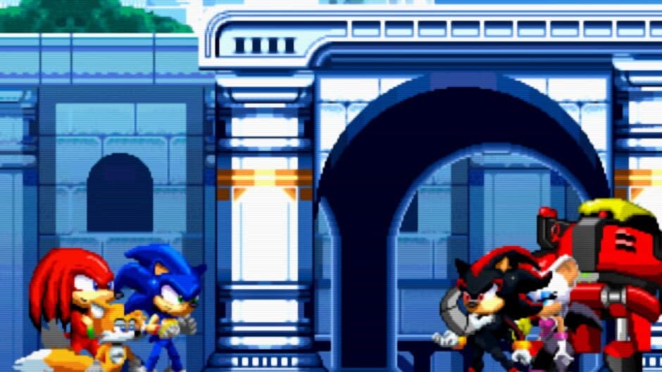 Ultimate Sonic Heroes Fighters screenshot