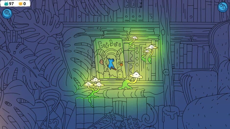 Hidden Capybaras with Orange in the Whimsical Library screenshot