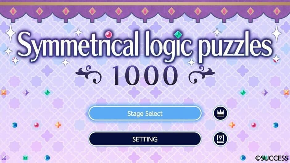 Symmetrical Logic Puzzles 1000 screenshot