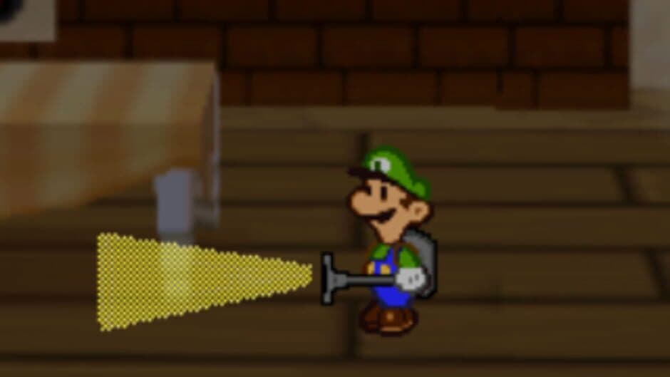 Paper Luigi's Mansion screenshot