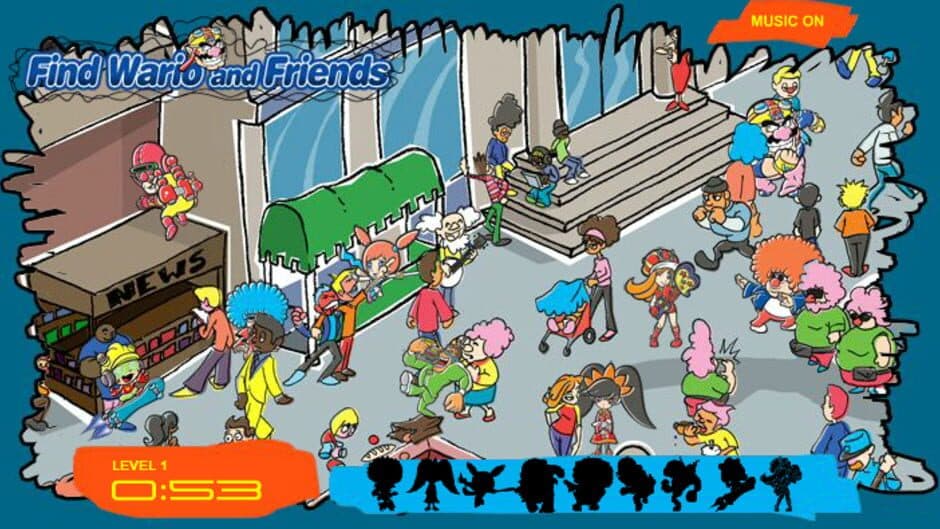 Find Wario and Friends screenshot