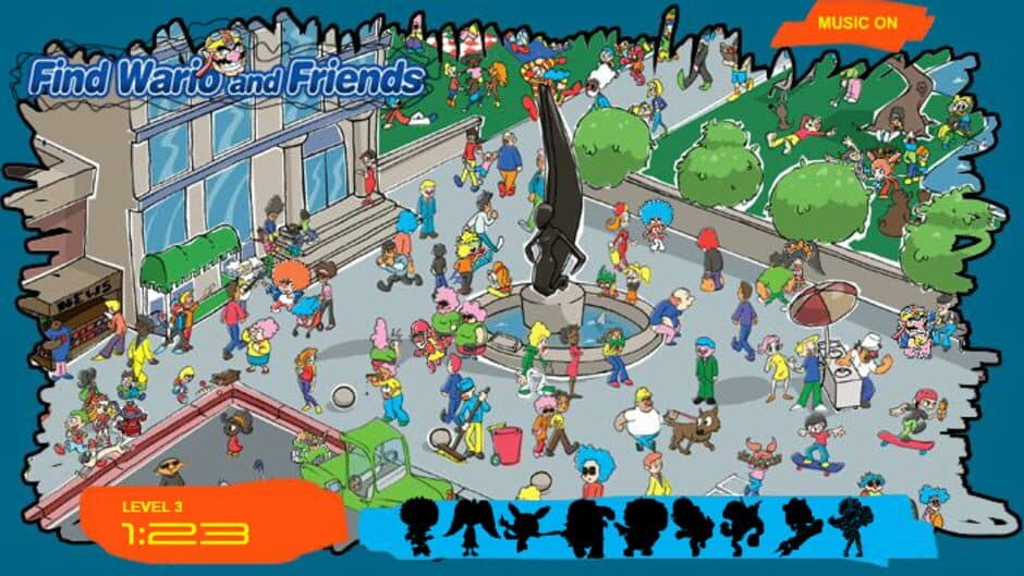 Find Wario and Friends screenshot
