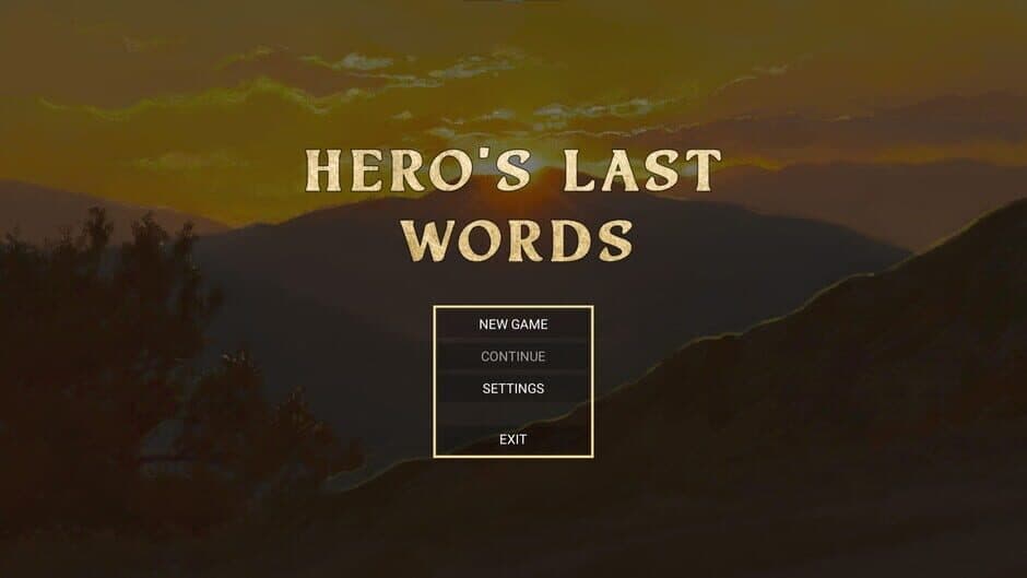 Hero's Last Words screenshot