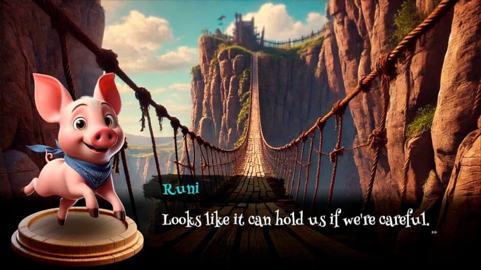 The Brave Little Pigs screenshot