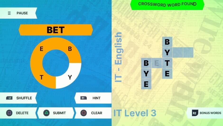 Wheel of Words: Crossword screenshot