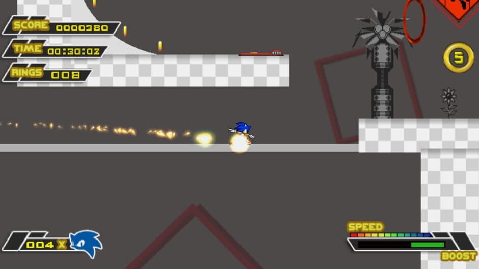 Sonic Beyond the Speed screenshot