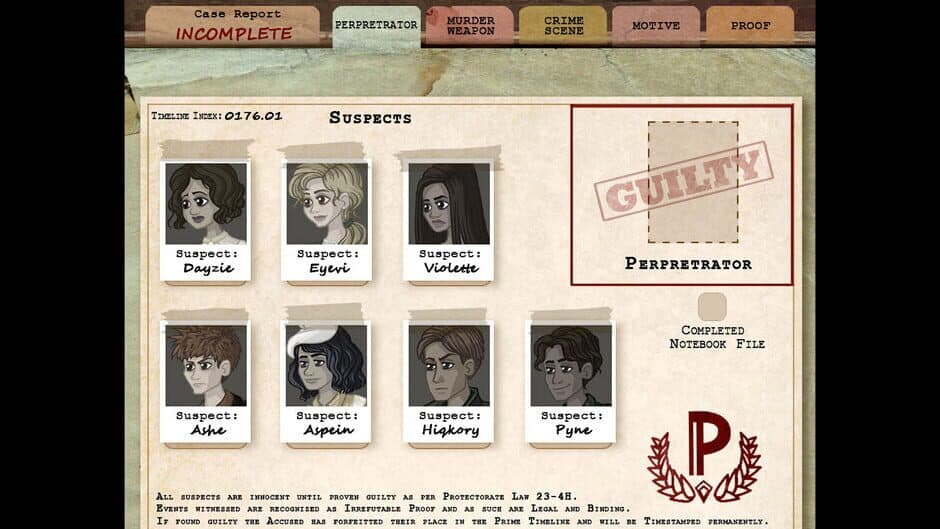 Scarlet Enigma screenshot