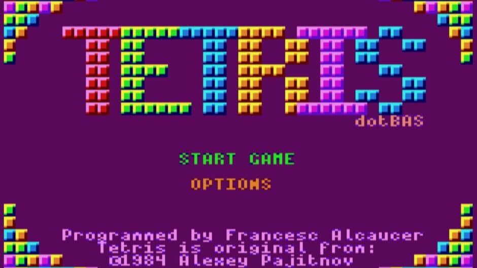 Tetris Dotbas screenshot