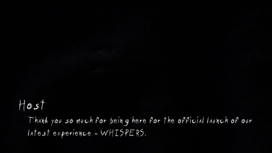 Whispers screenshot