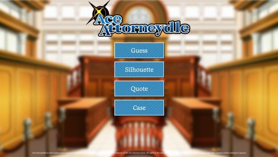 Ace Attorneydle screenshot