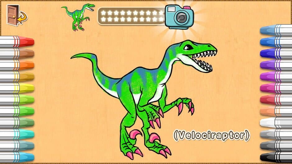 Crayon Dino screenshot