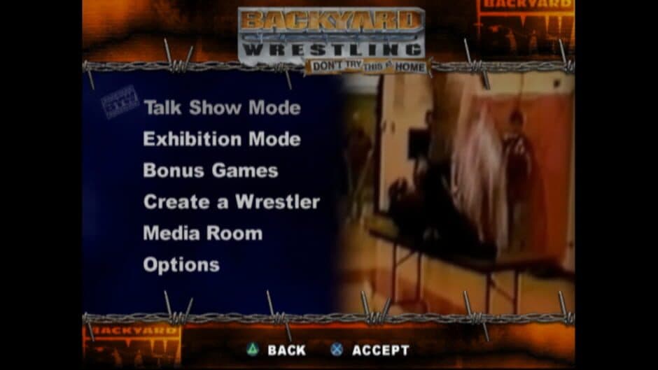 Backyard Wrestling: Don't Try This at Home screenshot